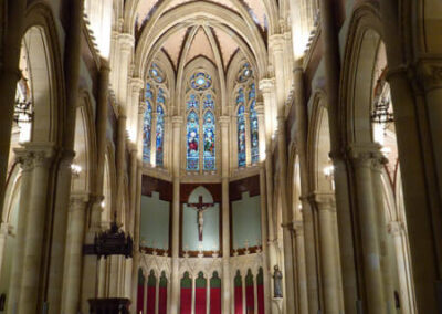 Interior de la iglesia de San Francisco de Asís