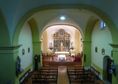 Interior de la iglesia de San Pedro