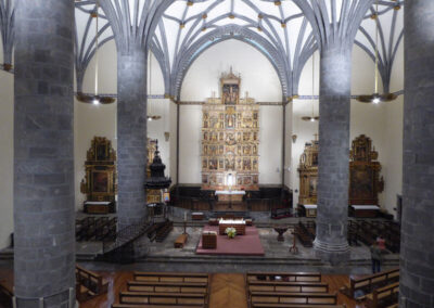 Interior de la iglesia de la Asunción de María
