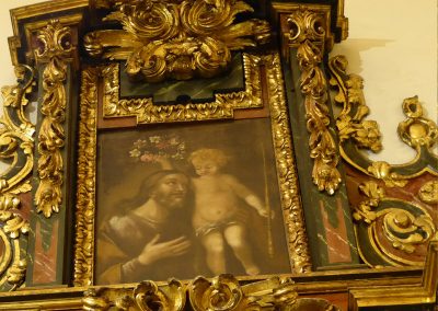 Pintura de San José y el Niño