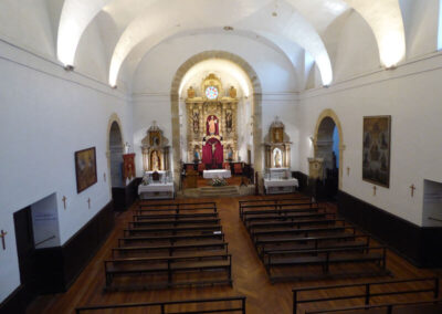 Interior de la iglesia de San Vicente mártir